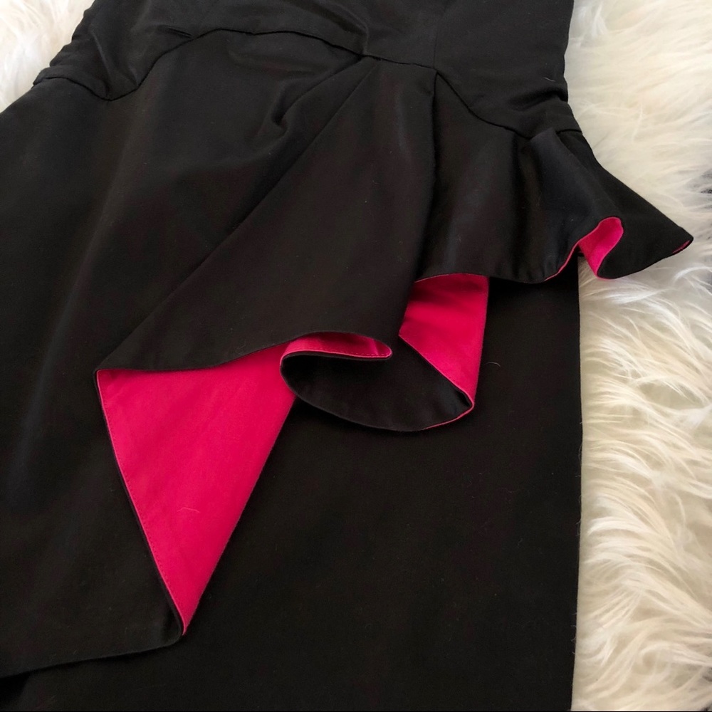 French Connection, Strapless Party Dress, Black - Picture 4 of 5